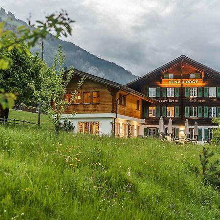 Lenk Lodge - Boutique & Design Hotel Und Apartements Eksteriør bilde