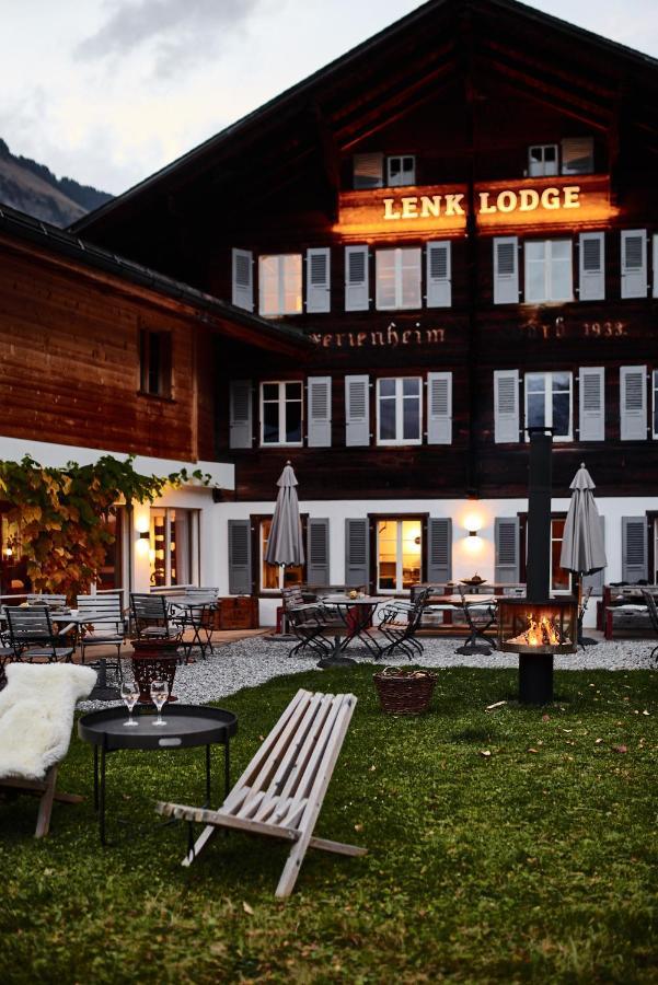 Lenk Lodge - Boutique & Design Hotel Und Apartements Eksteriør bilde