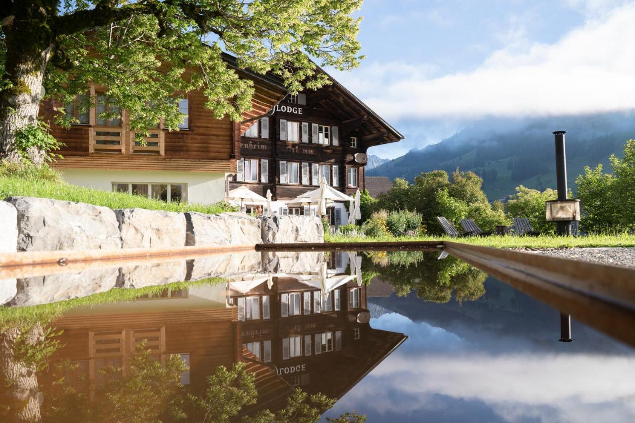 Lenk Lodge - Boutique & Design Hotel Und Apartements Eksteriør bilde