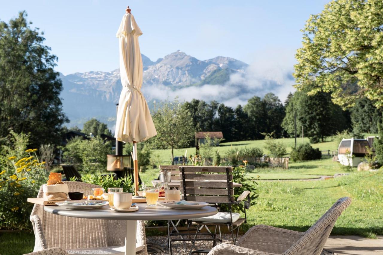 Lenk Lodge - Boutique & Design Hotel Und Apartements Eksteriør bilde
