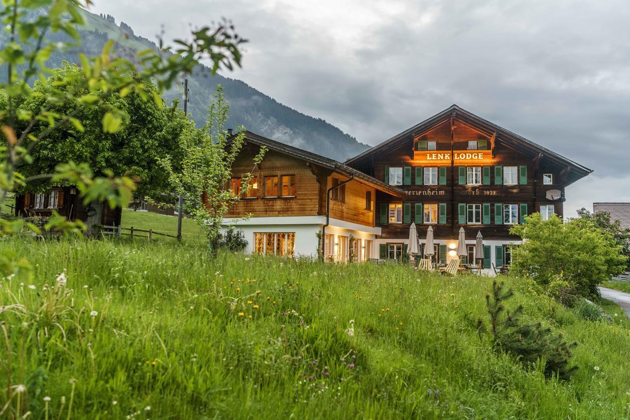 Lenk Lodge - Boutique & Design Hotel Und Apartements Eksteriør bilde