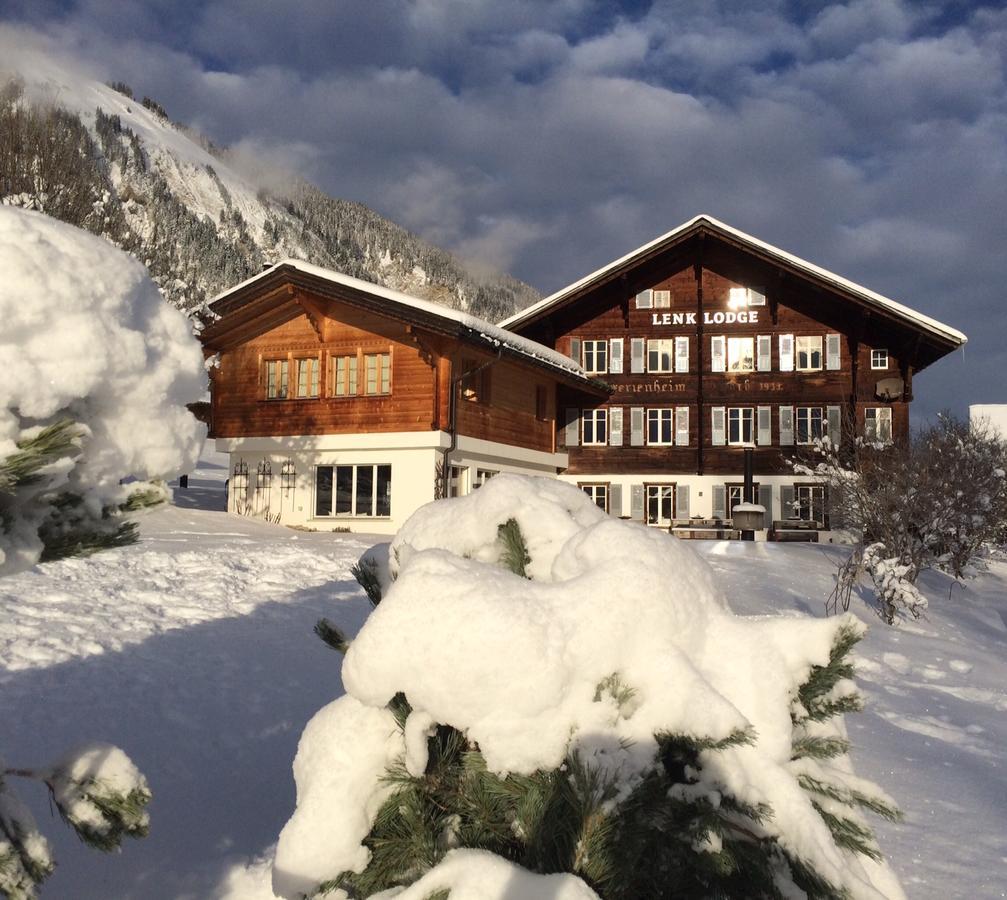Lenk Lodge - Boutique & Design Hotel Und Apartements Eksteriør bilde
